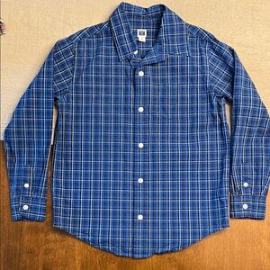 Janie and Jack size 6 Boys Plaid Shirt